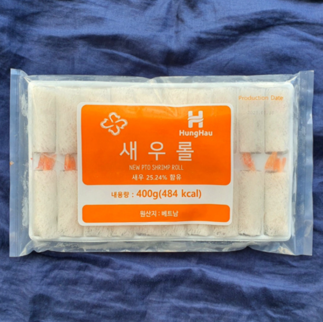 새우롤 400g